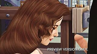 Peggy Feels Naughty Passion With Steve In 3D Hentai