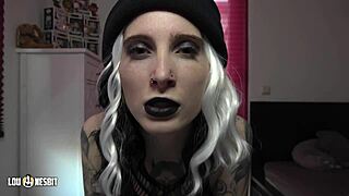 lou nesbit and lia louise dominate him as a male slut