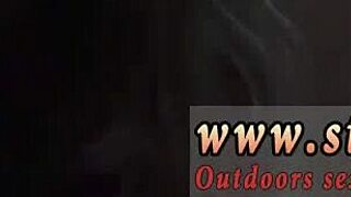 Rough anal gag and cum milking in bondage domination