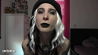 lou nesbit and lia louise dominate him as a male slut