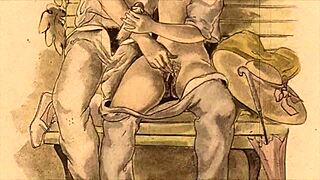 my secret life in vintage comic style