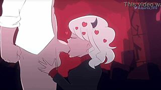 Modeus Lustful Demon Helltaker Deepthroats Monster Cock