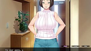Hentai game features wife cheating in netori scenario