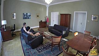 hunt4k desperate for cash, agrees to steamy action!