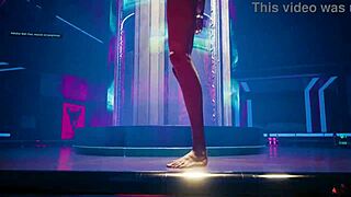 Sexy fit athletic cyber babe lucy showing off her naked tight young body 😘