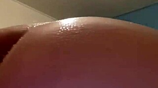 i'm bent over getting oiled doggystyle fuck