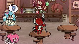 perverts dash into wild furry anime game action