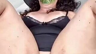 spooky halloween evening where kids dress up and go trick or treating in the neighborhood!