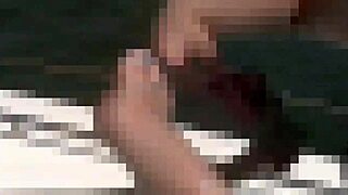 She licks my silky thighs!