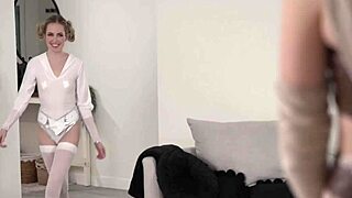 Aubree Valentine, Freya Parker, Scarlett Sage in Hot Lesbian Action!