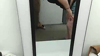 shellyseth and smarien75 blowjob and fucking in walmart changing room part 2 😏