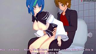 xenovia and issei fucking while rias finds out 😈