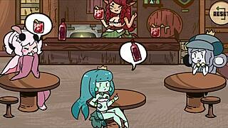 perverts dash into wild furry anime game action