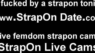 she fucks his ass with strapon until he submits completely