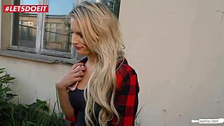 german cheating wife bent over, fucked doggystyle hard with big natural tits