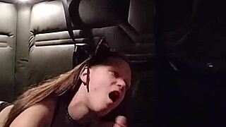 Kitty Blowjob With Buttplug And Ass BDSM!