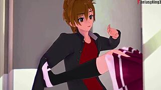 xenovia and issei fucking while rias finds out 😈