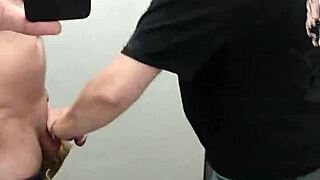 shellyseth and smarien75 blowjob and fucking in walmart changing room part 2 😏