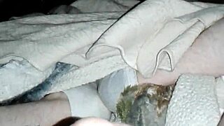 guy cums from masturbation while stroking his cock alone