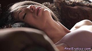 The Classy European Babe Enjoys Passionate Foreplay. Then She Gets Ass Gently Fucked.