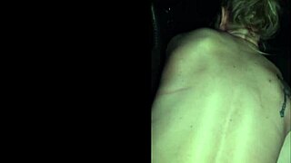 fit blonde milf wife gets bent over and fucked in outdoor car after gym