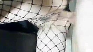 Russian Girlfriend Fucked Standing in Tight Pussy