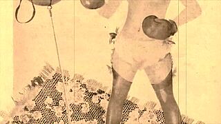 vintage erotic illustration from an old comic book, so retro and antique for anime fans