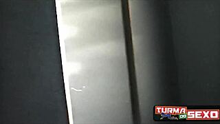 Latina amateur gives anal in abandoned building