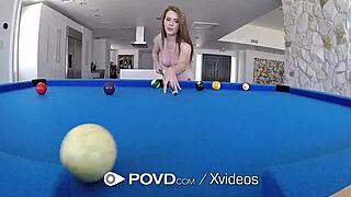 povd, got wild fuckin on pool table, oops