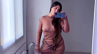 Trying on see-through outfits for a sexy haul. Wanna see my big ass in these?