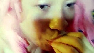 Amateur With Big Tits Swallows Monster Cock After Intense Blowjob.