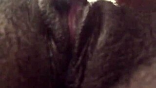 the tight pink pussy glistens wet with toys inserted deep