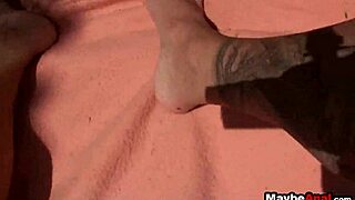 Tiny teen Anne Angel's outdoor anal pickup in reality POV