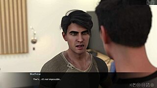 Peter's first gay experience on summer vacation