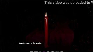 Azraesha plays Halloween in the Rift with big tits