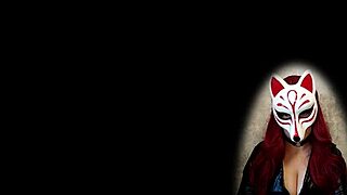 Kate in cosplay skirt upskirt scene from the game.