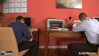 Tempting gay man gives oral pleasure