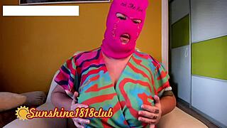 Watch neon pink skimaskgirl show off her big boobs on webcam october 27th.
