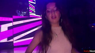 fucked cutie in all holes in nightclub toilet pov style! 😍