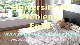 University of Problems 38 features big tits and ass in anime hentai cartoon.