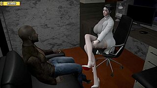 Yo, this 3D hentai doctor with big boobs rides BBC hard