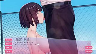 time for punishment? blowjob for boyfriend in classroom