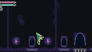 Hot monster girl femdom drains his balls! 😈