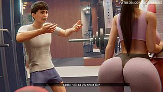 Gym instructor gets ass fucked hard