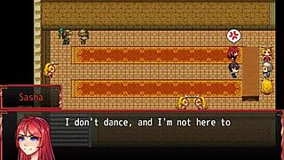 I watch my best friend turn into a dancing whore in this harem hentai game episode