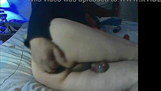 Intense handjob on the gay ass