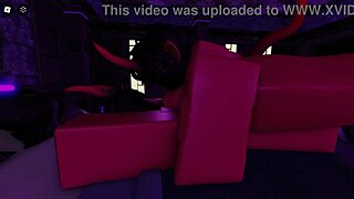 Having Fun Time with Demon Girlfriend on Valentine's Day in Roblox