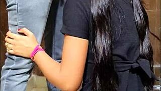 Yo, check this sexy teen 18+ getting pounded doggystyle in a wild bathroom scene. Her pussy took a hard hit with cum everywhere!