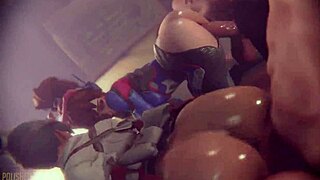 polished jade bell in 3d cartoon garage setting