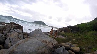 are you ready for a public walk with these big natural tits girls?